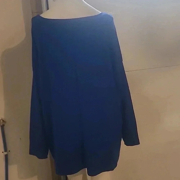 CYRUS COSMIC BLUE CREW NECK SWEATER SIZE 3X - Picture 5 of 5